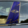 Baltimore Ravens Car Pillar Wrap - Universal Fit