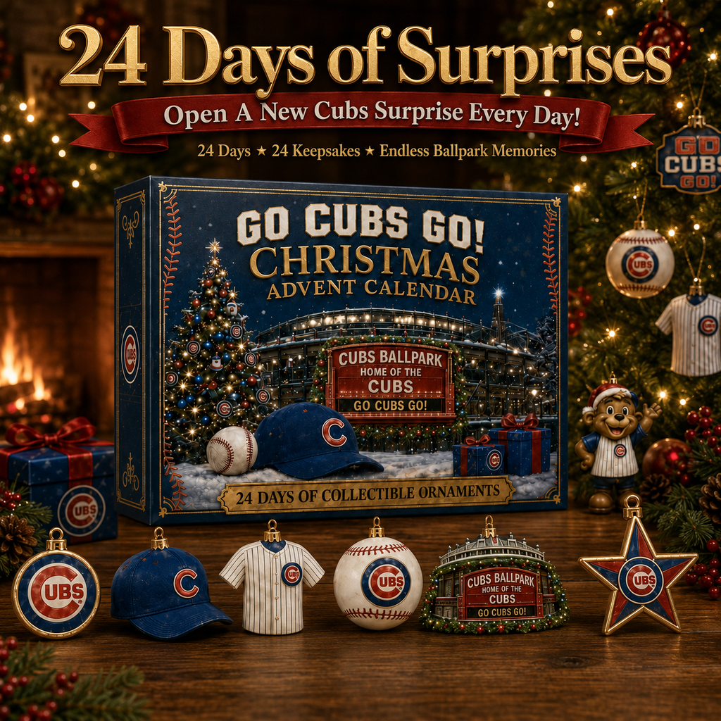 🎄 Go North Side Go! Baseball Christmas Advent Calendar