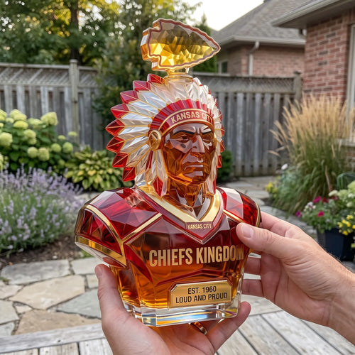 "KC All the Way!" Commemorative Whisky Bottle