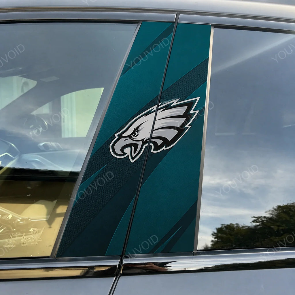 Philadelphia Eagles Car Pillar Wrap - Universal Fit
