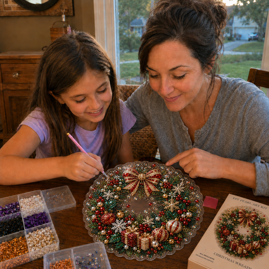 ✨ Christmas Pearl Art Hanging Ornament Kit🎅