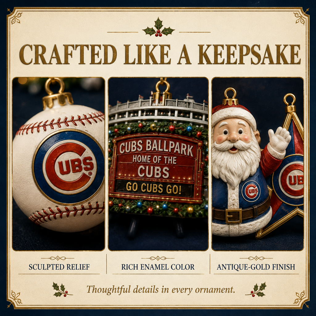 🎄 Go North Side Go! Baseball Christmas Advent Calendar
