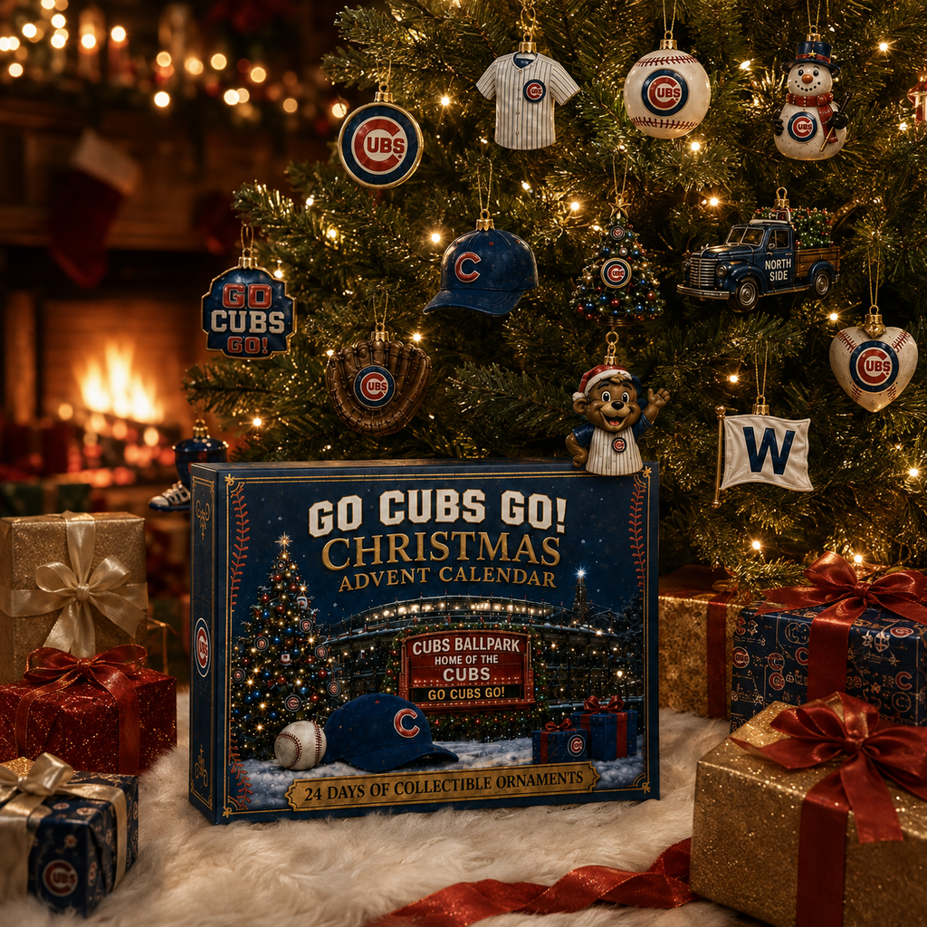 🎄 Go North Side Go! Baseball Christmas Advent Calendar