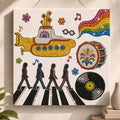 DIY Fab Four Rhinetone Commemorative Edition Canvas Art Kit