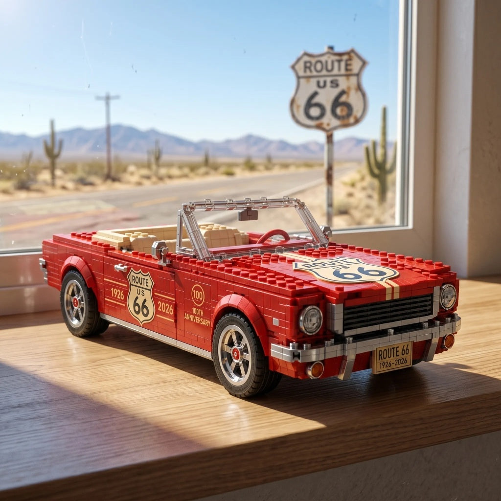 Route 66 100th Anniversary Convertible Building Block Set