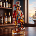 Captain Morgan 3D Whiskey Bottle