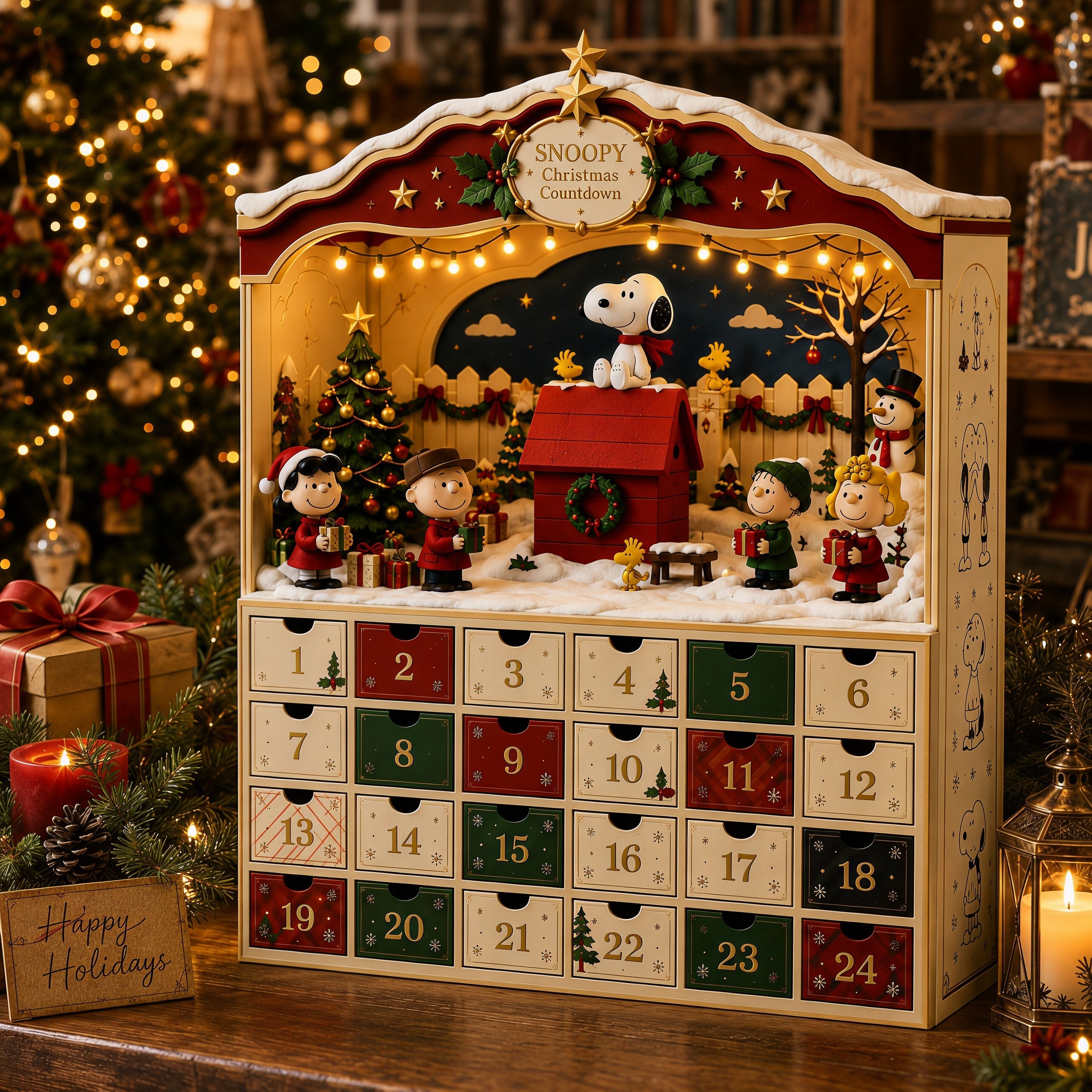 DIY The World-Famous Beagle 75th Anniversary Advent Calendar