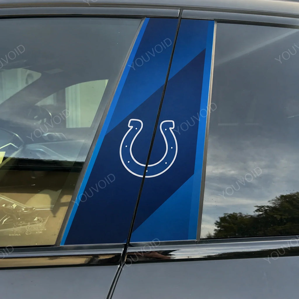 Indianapolis Colts Car Pillar Wrap - Universal Fit