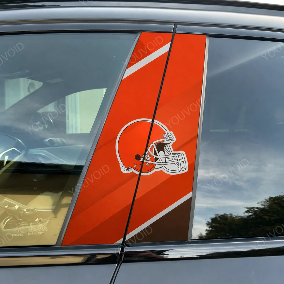 Cleveland Browns Car Pillar Wrap - Universal Fit