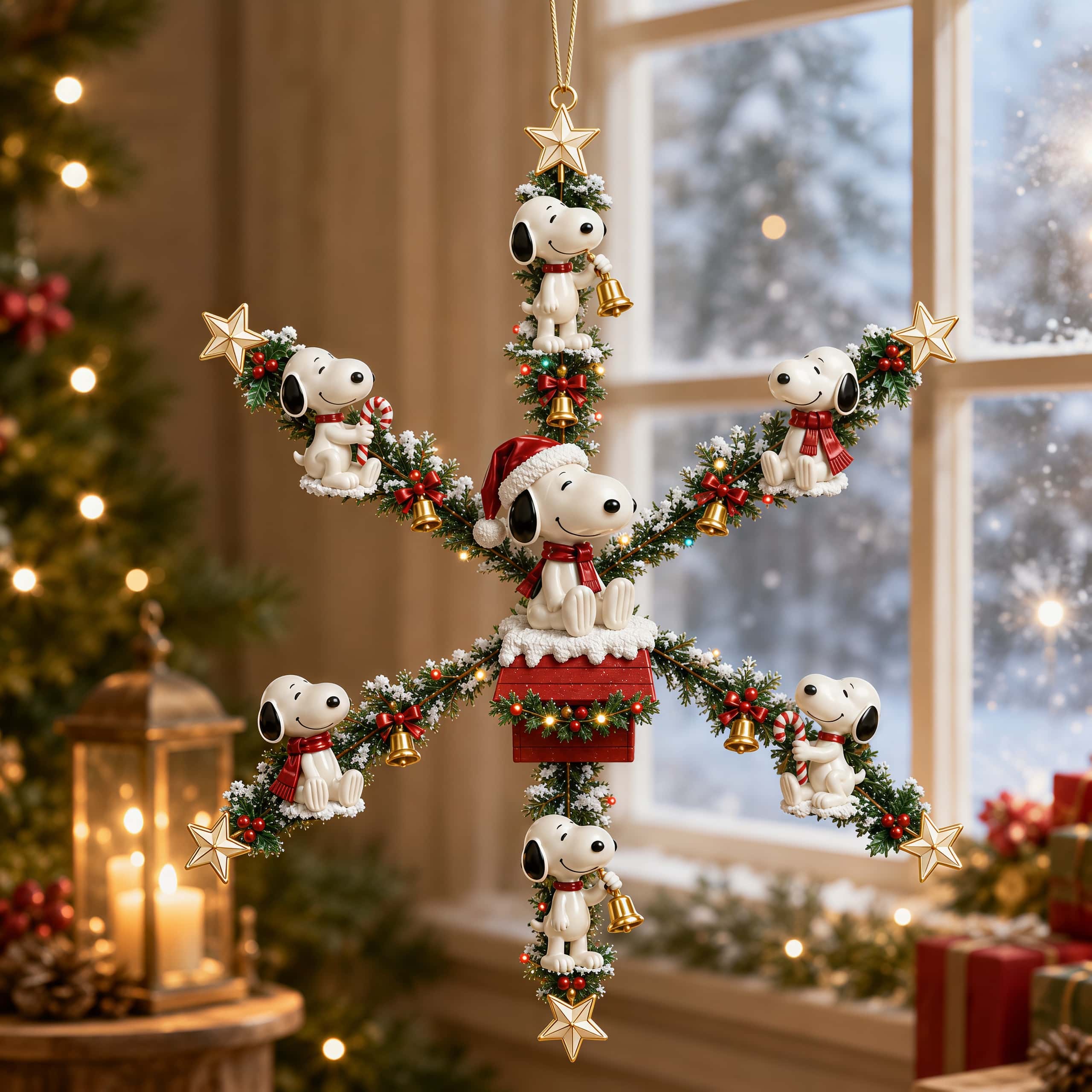 Snoopy Christmas Snowflake Ornament – Holiday Collector Edition