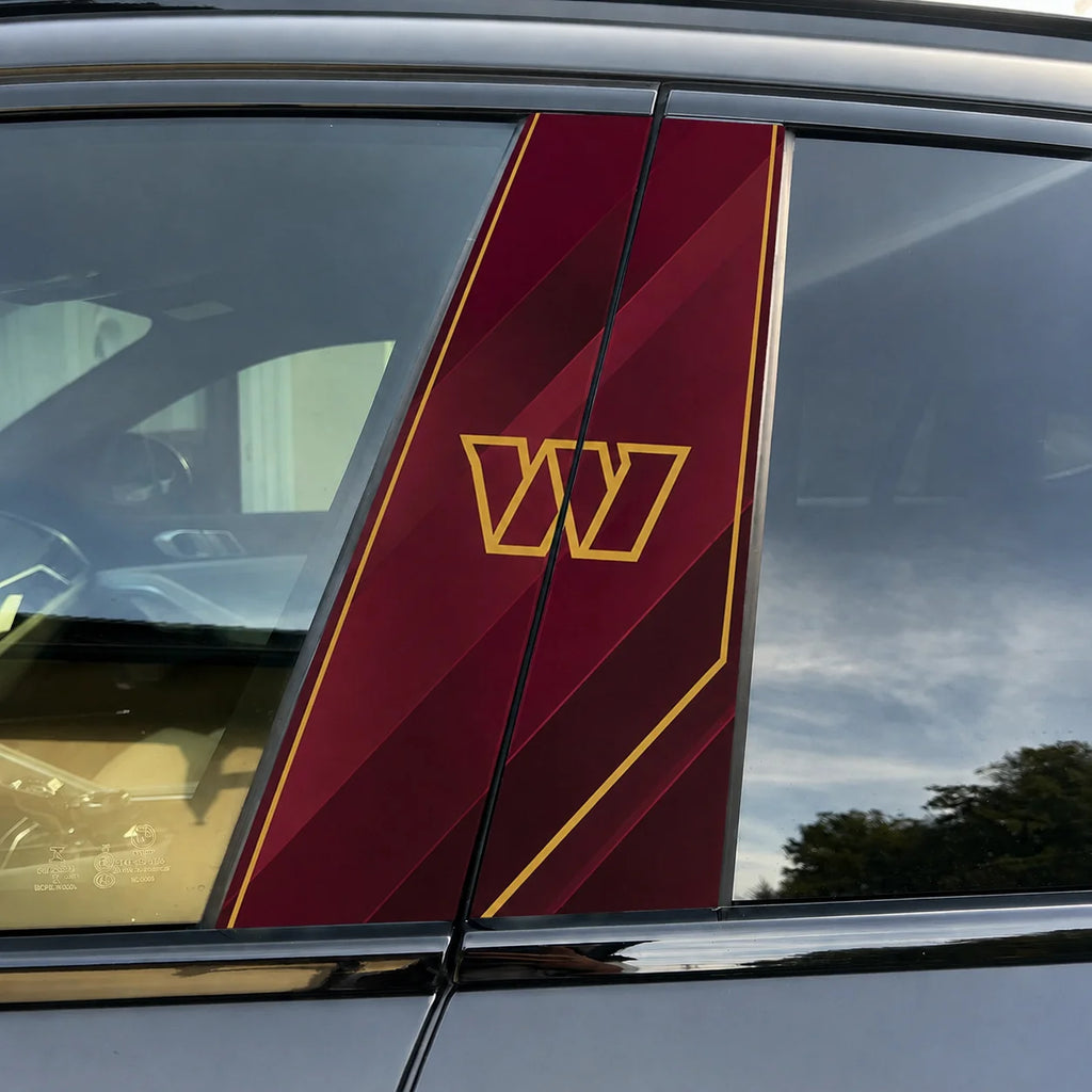 Washington Commanders Car Pillar Wrap - Universal Fit