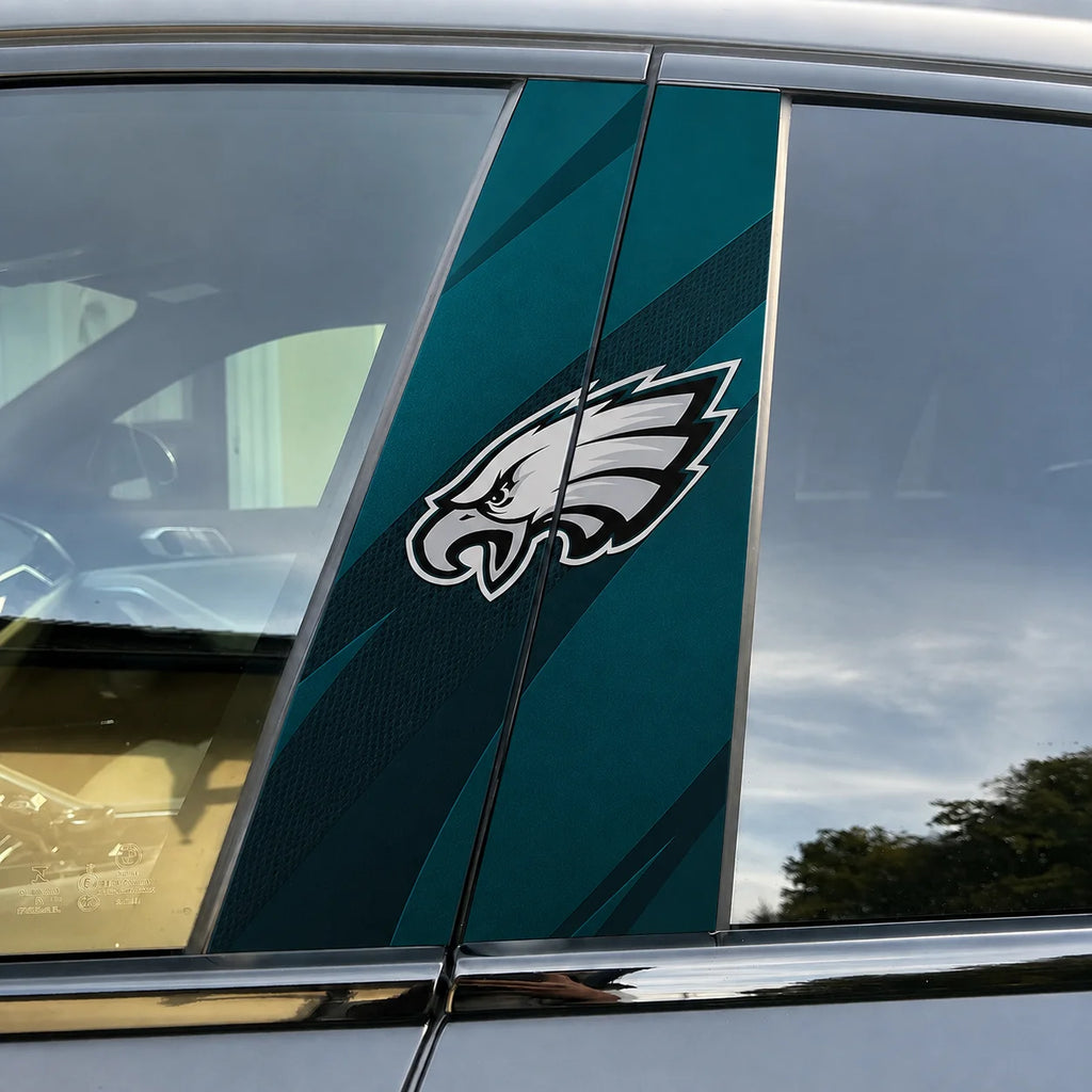 Philadelphia Eagles Car Pillar Wrap - Universal Fit