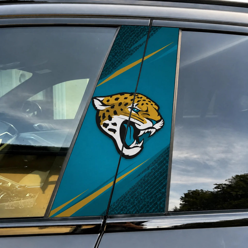 Jacksonville Jaguars Car Pillar Wrap - Universal Fit