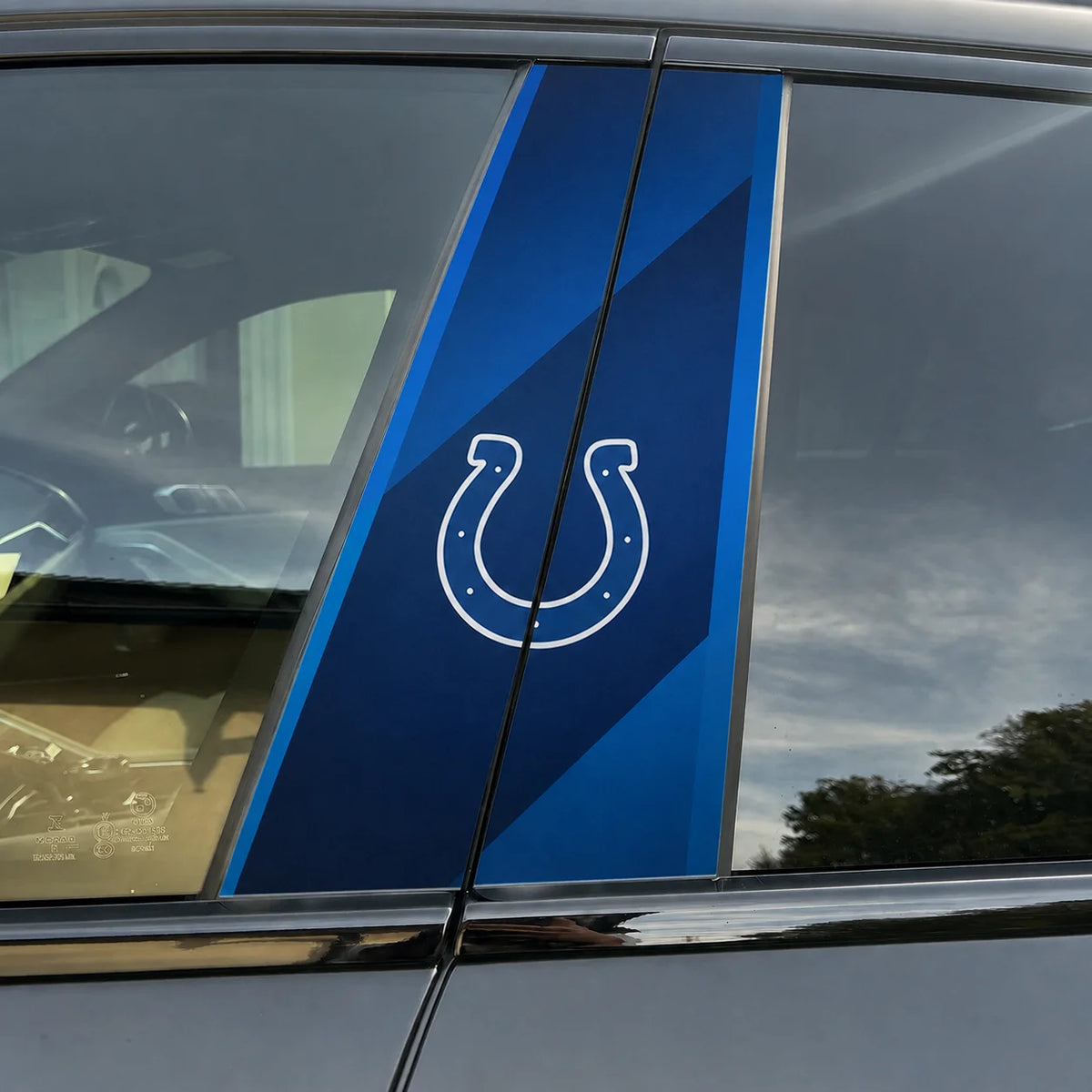 Indianapolis Colts Car Pillar Wrap - Universal Fit