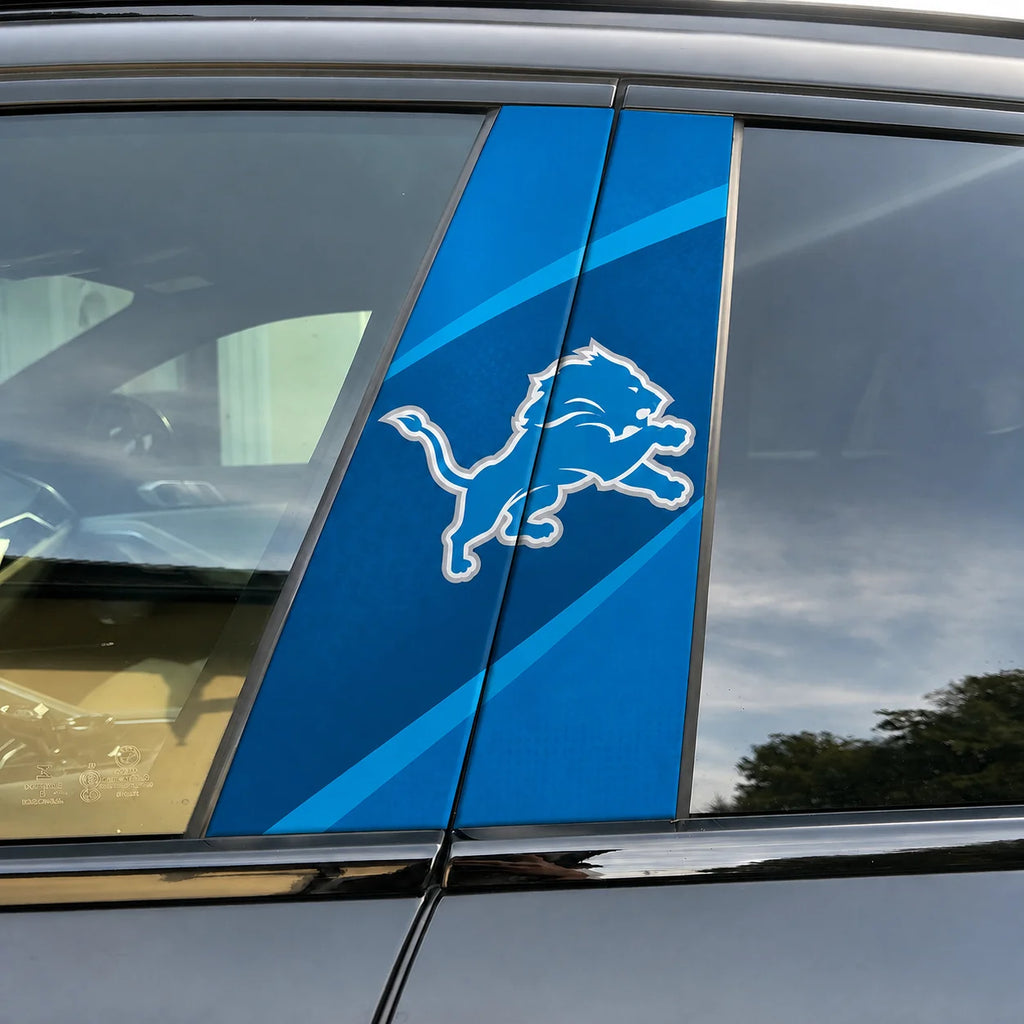 Detroit Lions Car Pillar Wrap - Universal Fit
