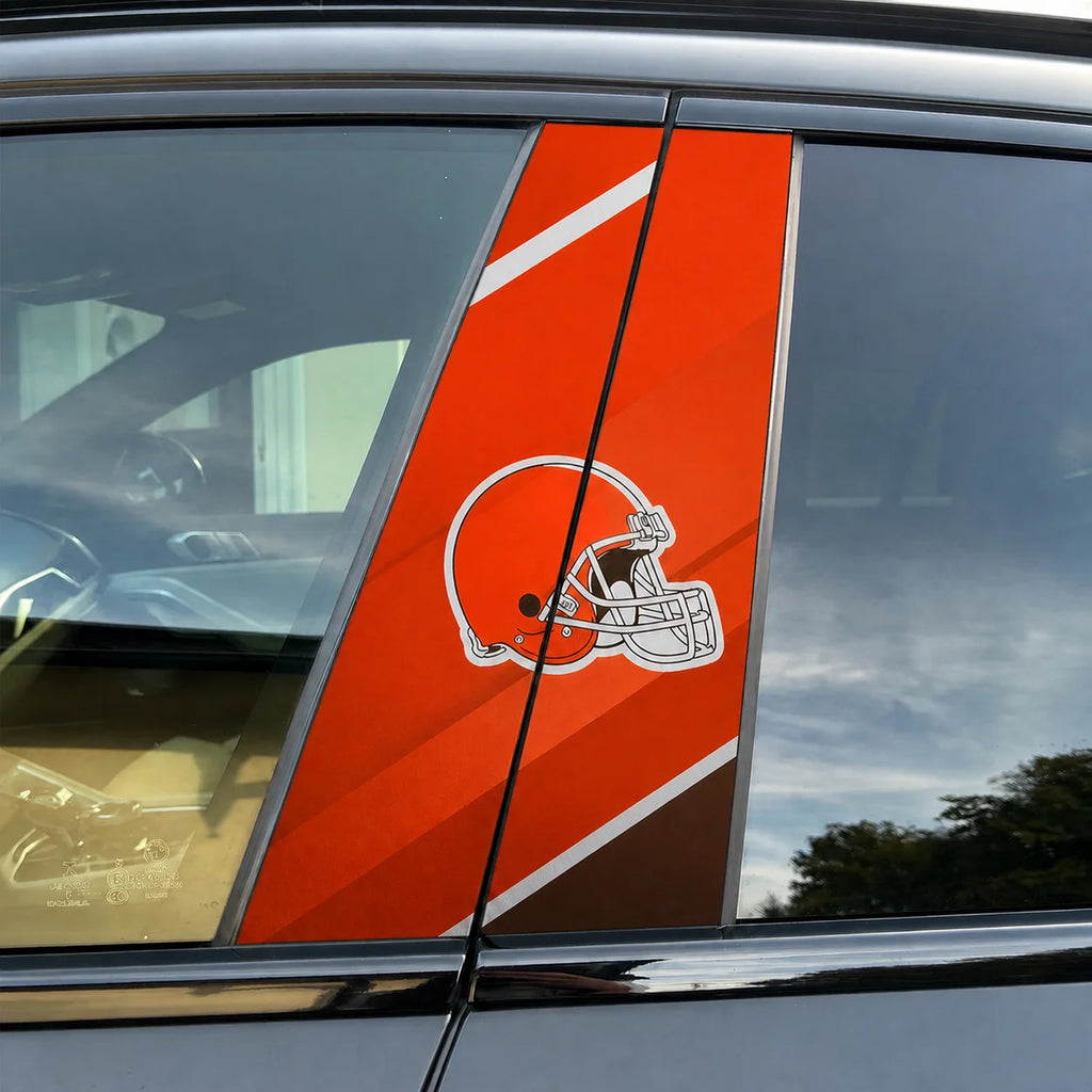 Cleveland Browns Car Pillar Wrap - Universal Fit