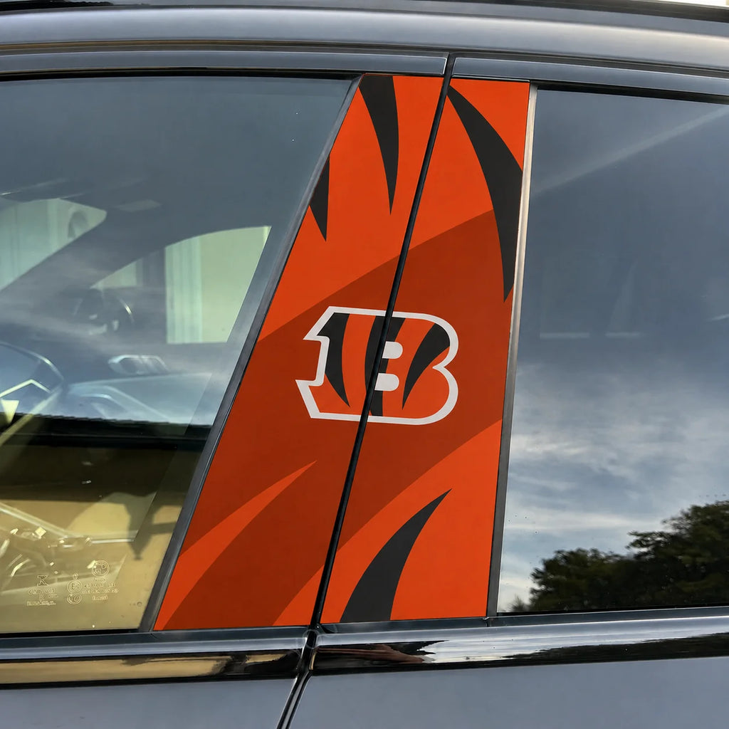 Cincinnati Bengals Car Pillar Wrap - Universal Fit