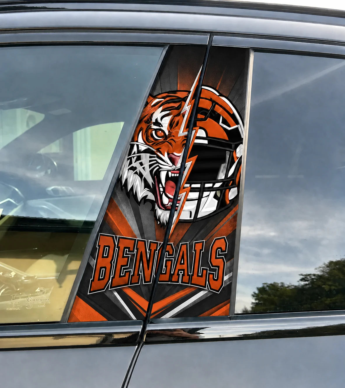 Cincinnati Bengals Car Pillar Wrap - Universal Fit