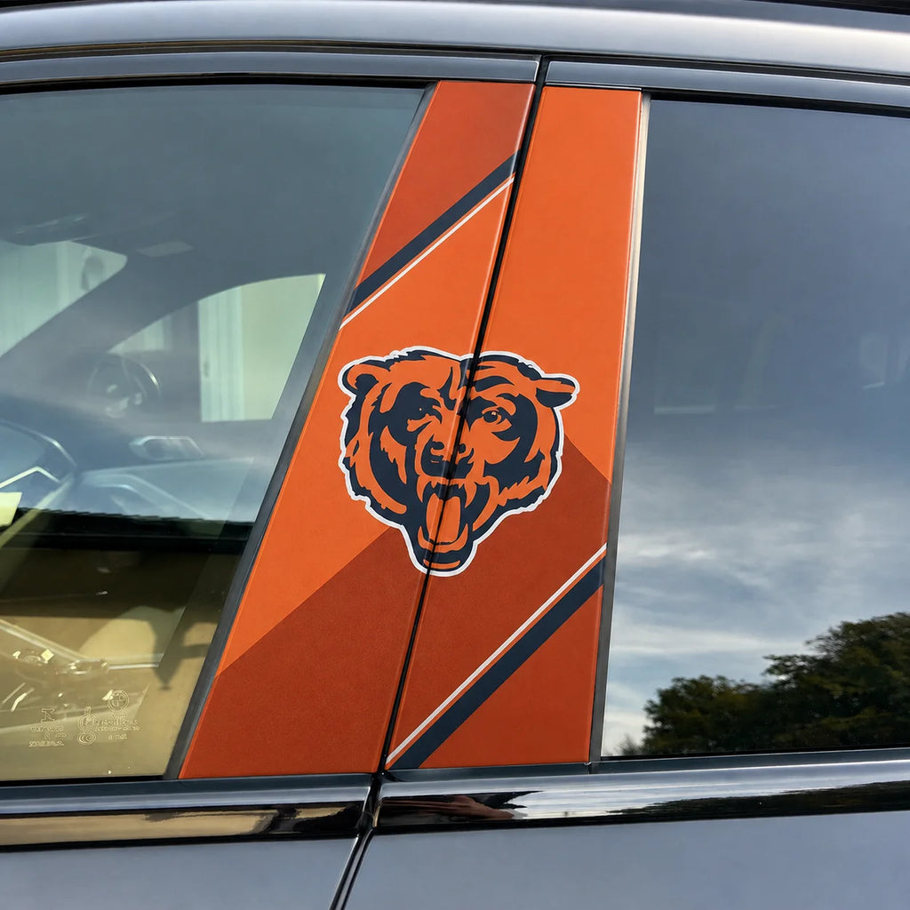 Chicago Bears Car Pillar Wrap - Universal Fit