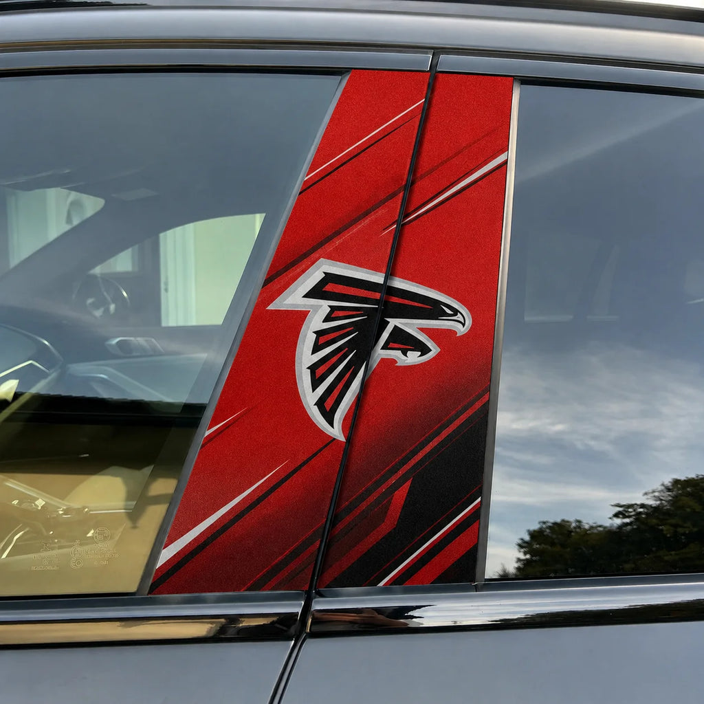 Atlanta Falcons Car Pillar Wrap - Universal Fit