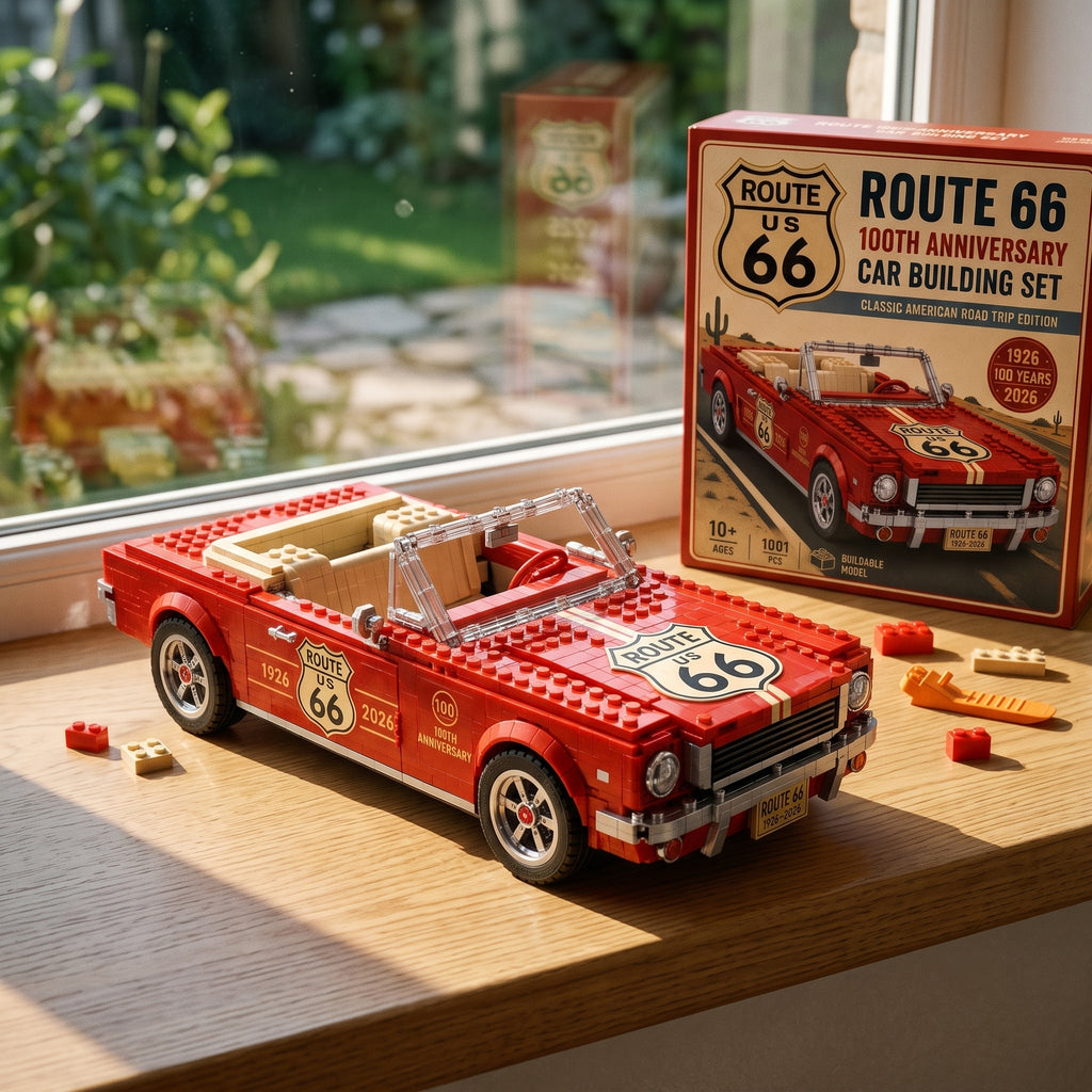 Route 66 100th Anniversary Convertible Building Block Set