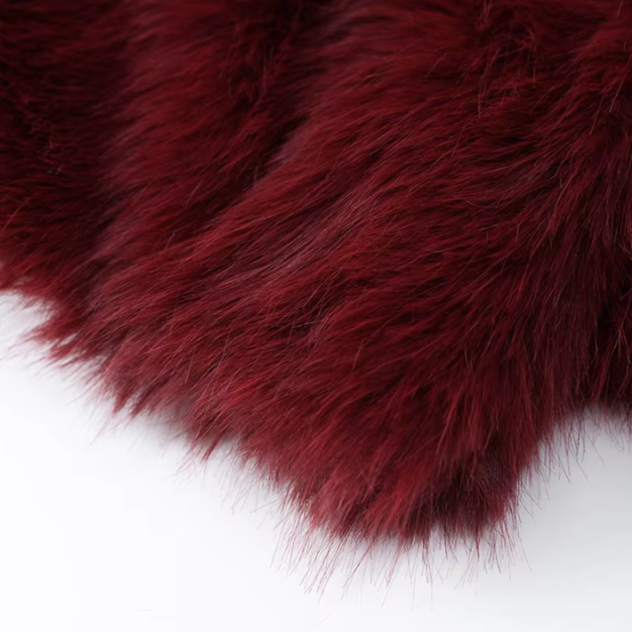 Alpine Grace Faux Fur Coat