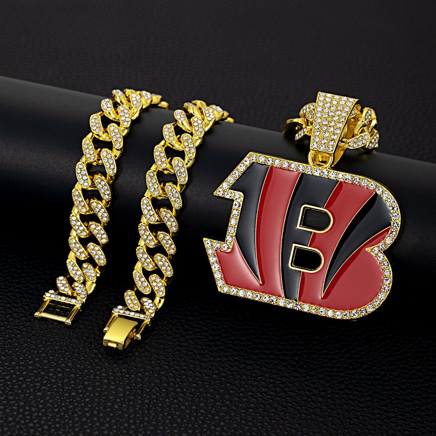 NFL Team Pride Gem Chain Necklace