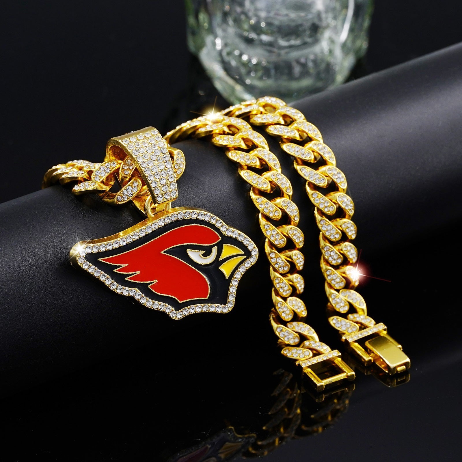 NFL Team Pride Gem Chain Necklace