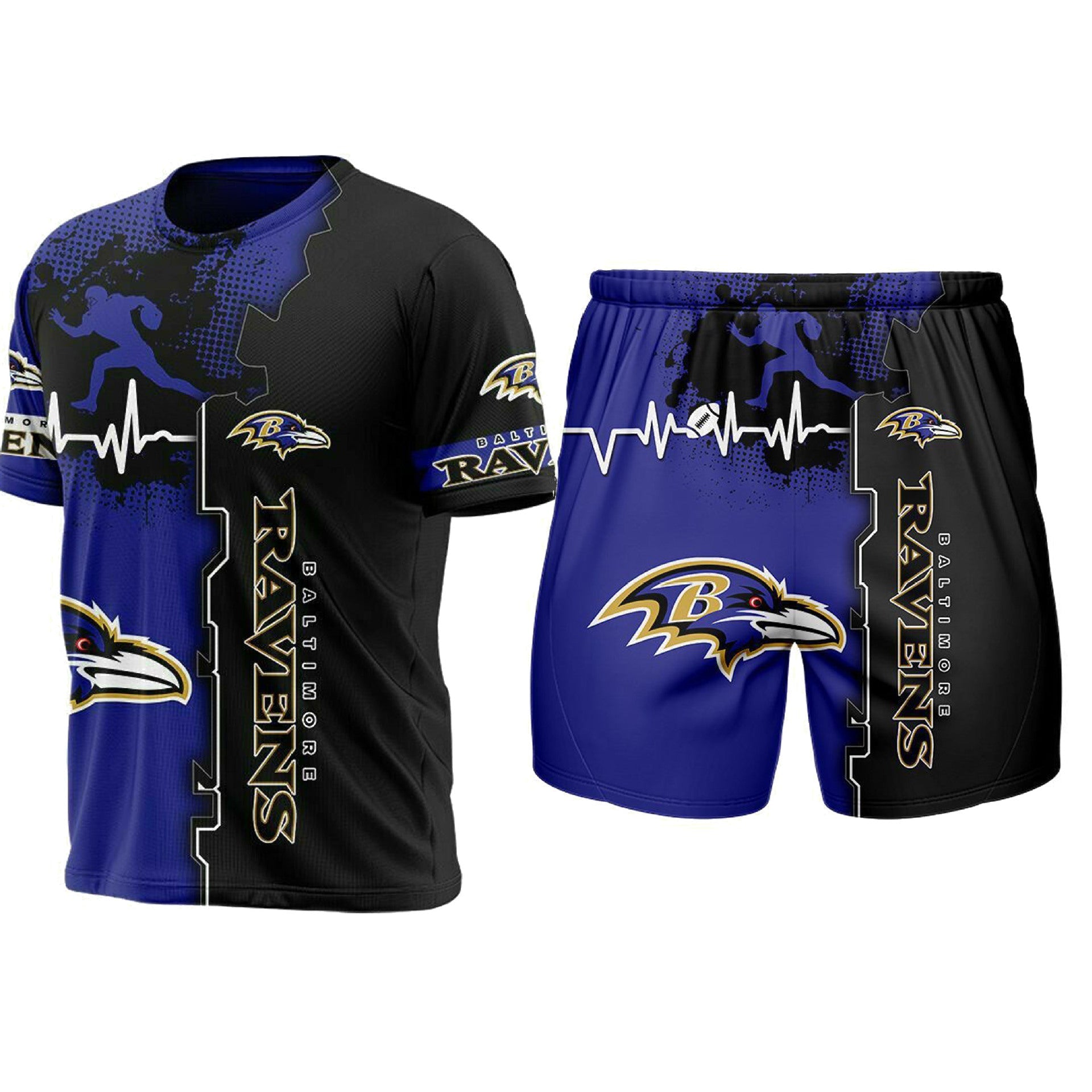 2026 NFL Team Pride Summer Shirt & Shorts Set – Ultimate Football Fan Collection