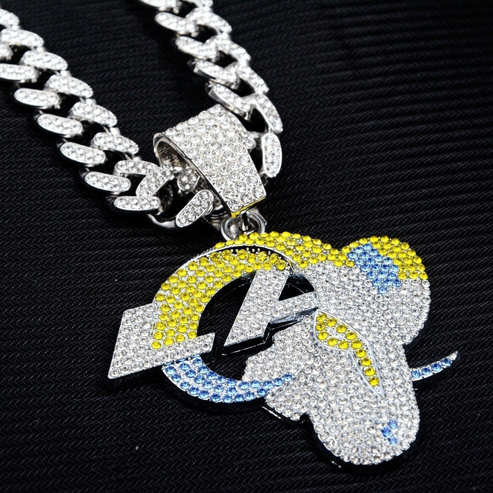 NFL Team Pride Gem Chain Necklace