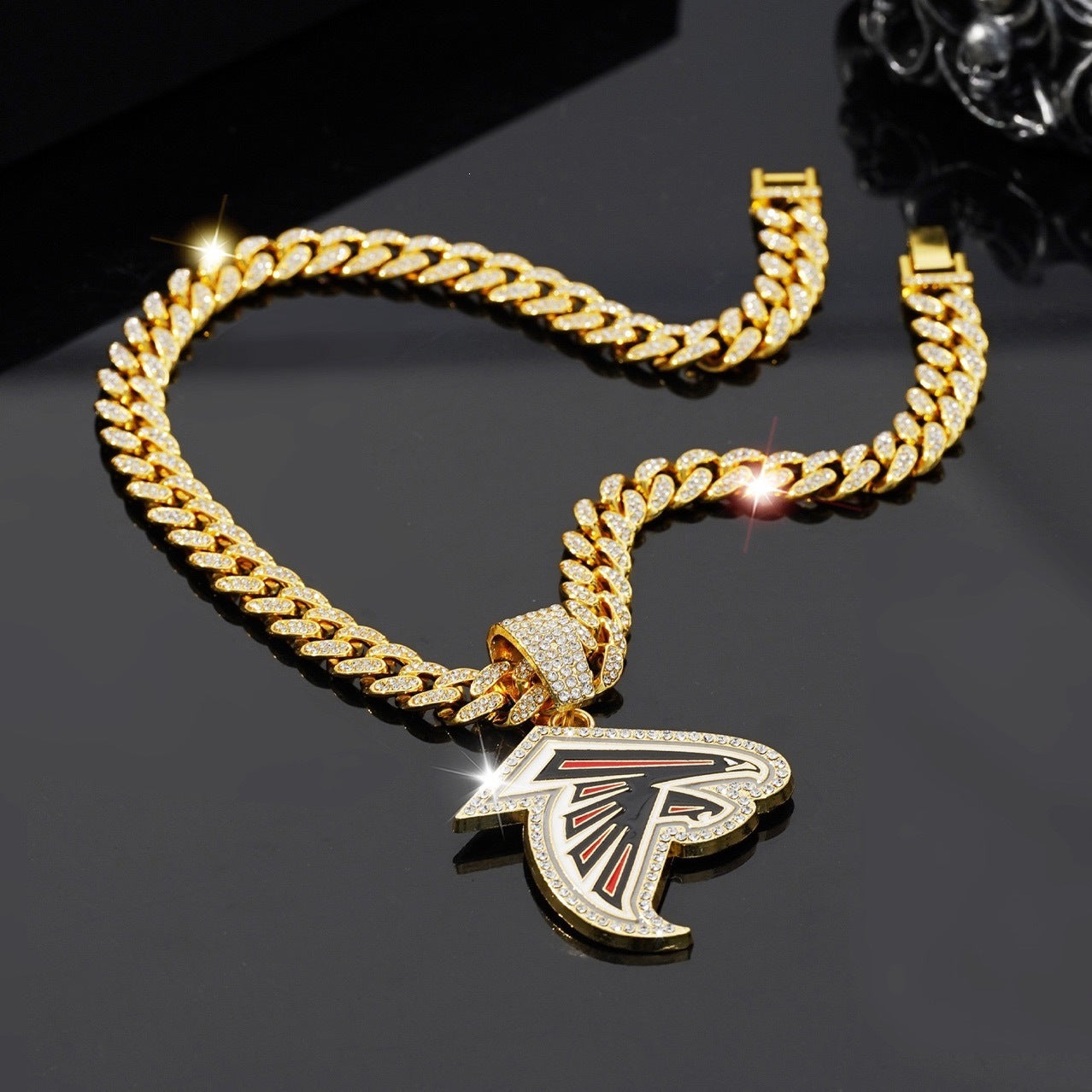 NFL Team Pride Gem Chain Necklace