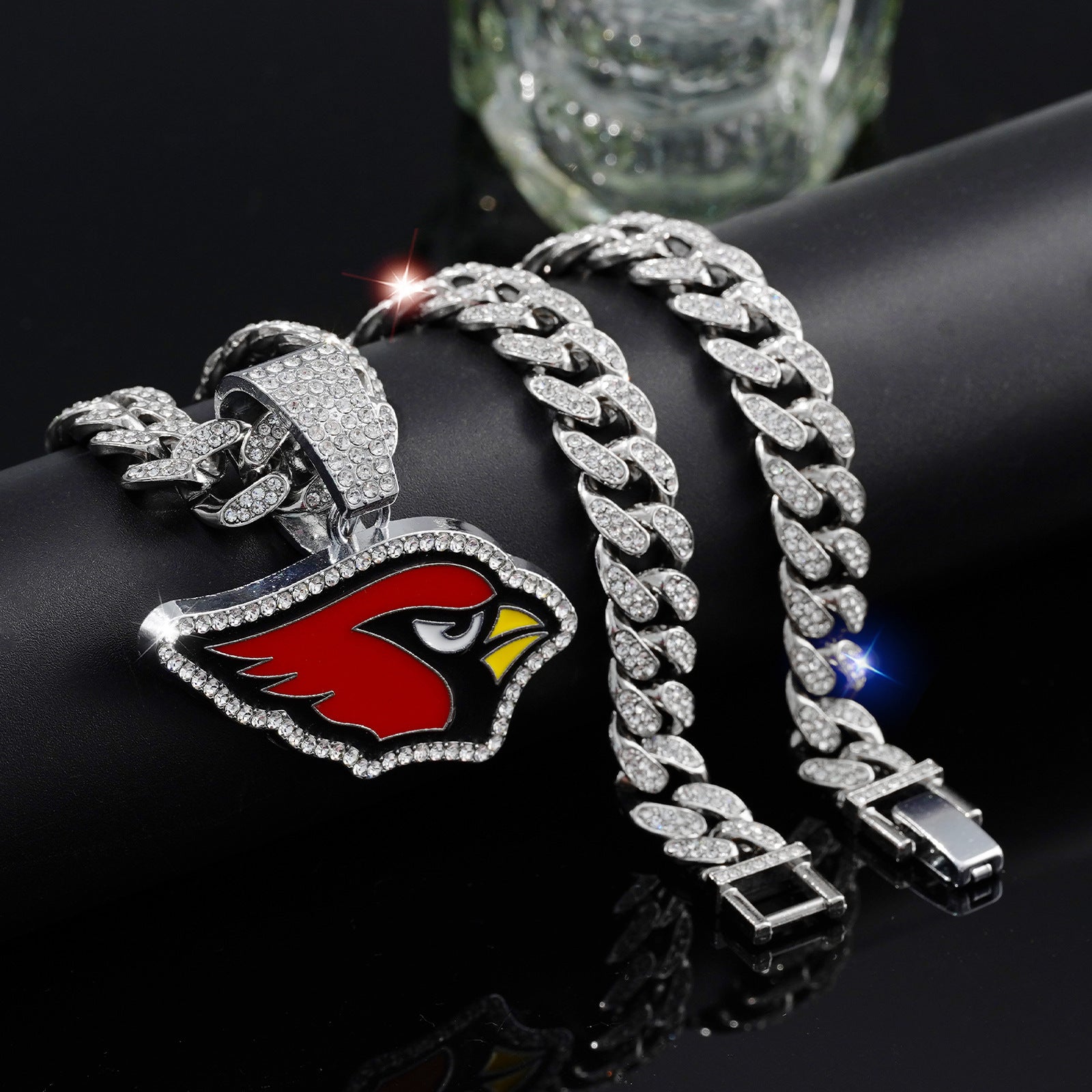 NFL Team Pride Gem Chain Necklace