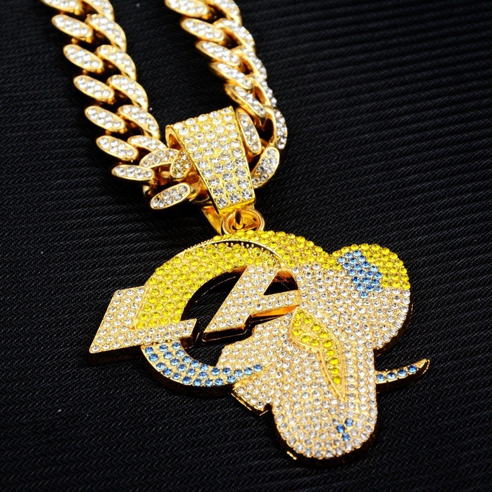 NFL Team Pride Gem Chain Necklace