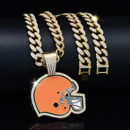 NFL Team Pride Gem Chain Necklace
