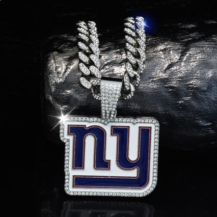 NFL Team Pride Gem Chain Necklace