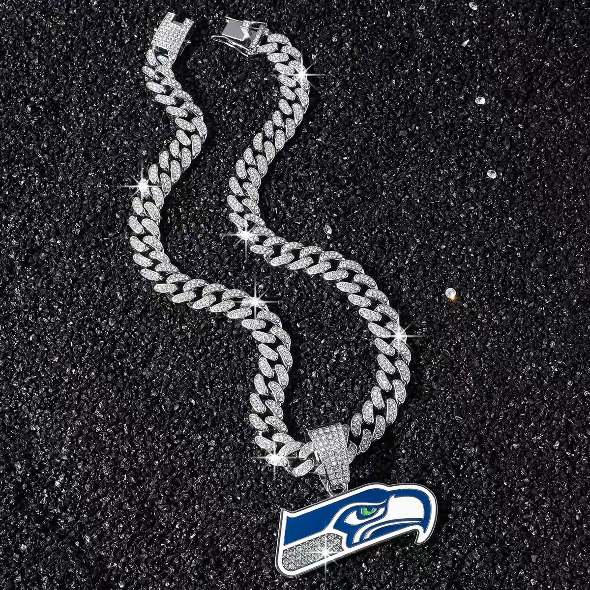 NFL Team Pride Gem Chain Necklace