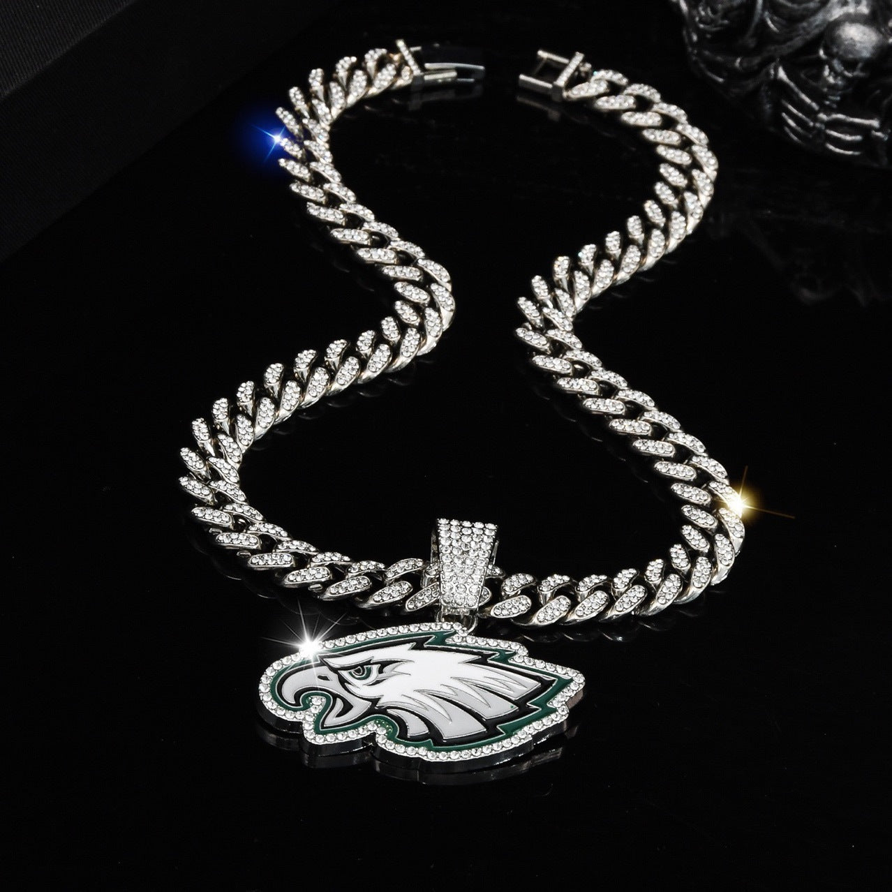 NFL Team Pride Gem Chain Necklace