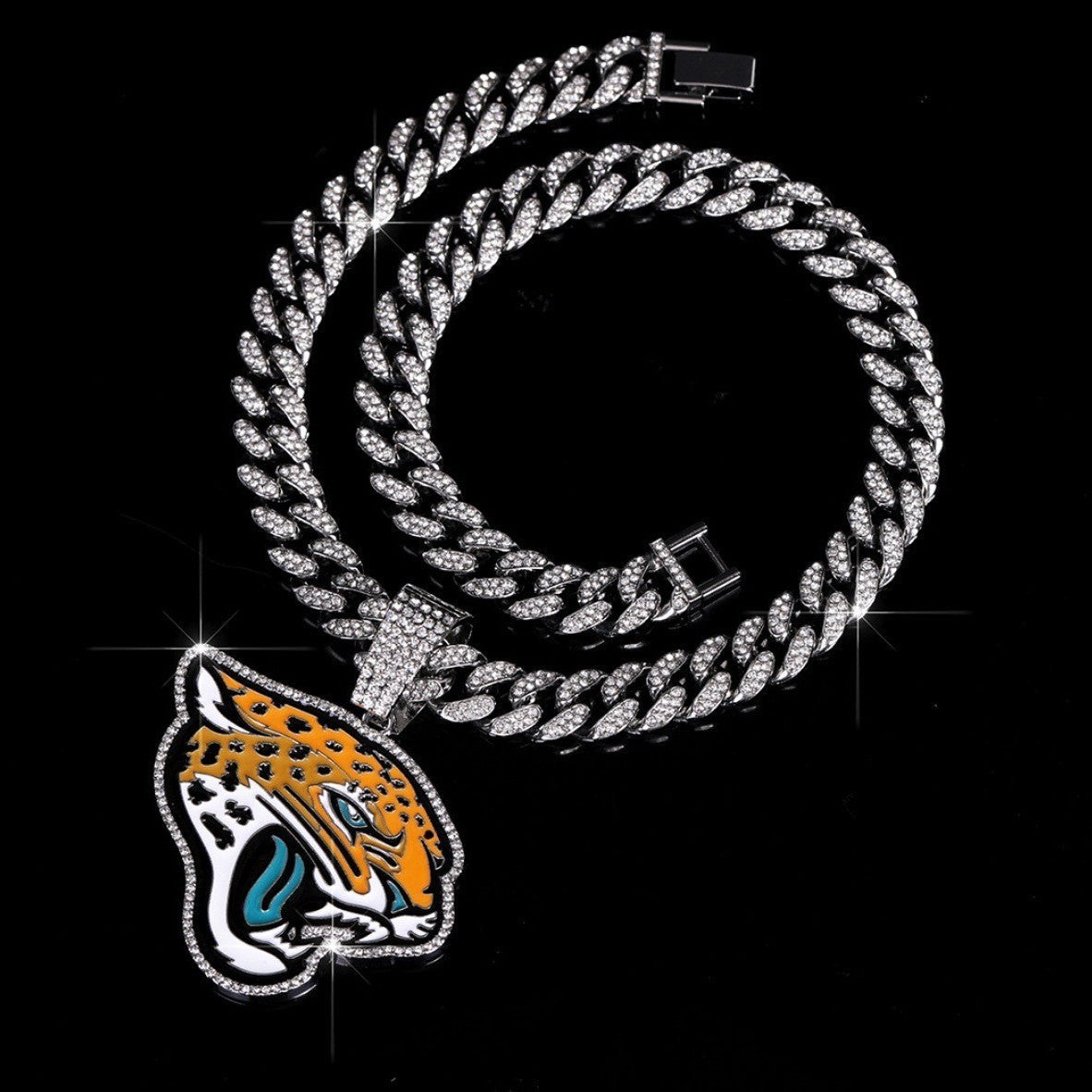 NFL Team Pride Gem Chain Necklace