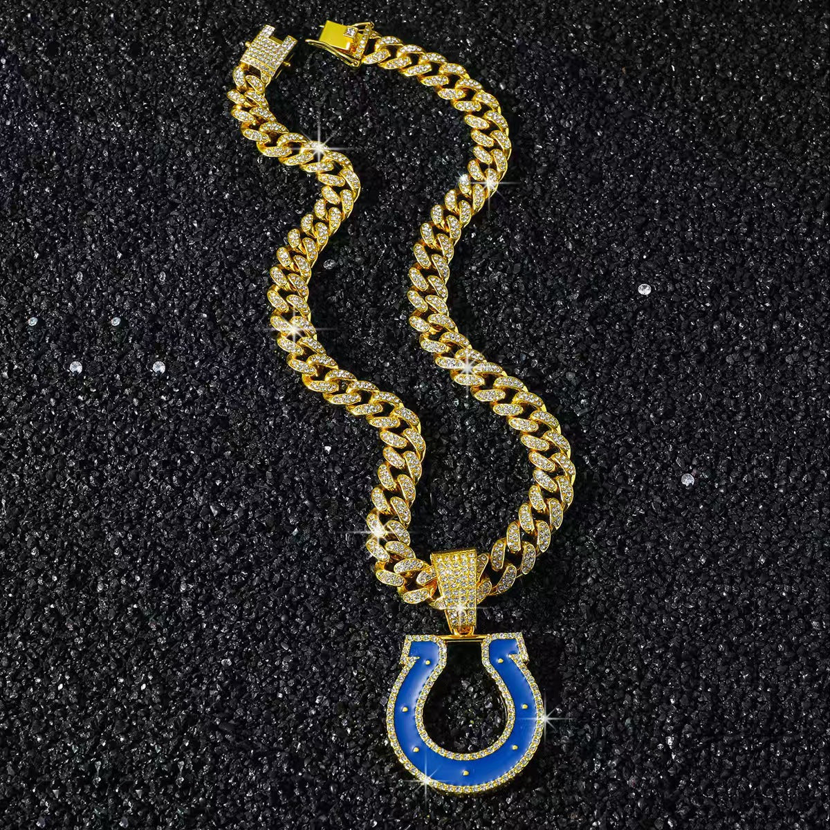 NFL Team Pride Gem Chain Necklace
