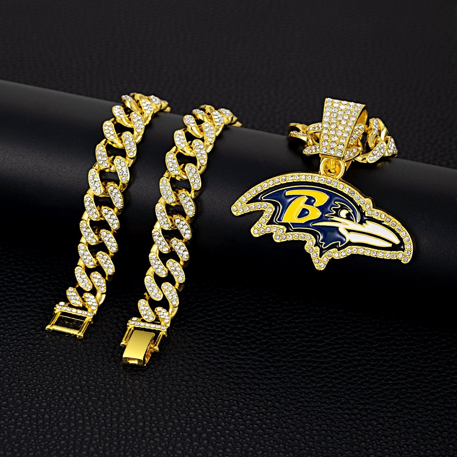 NFL Team Pride Gem Chain Necklace