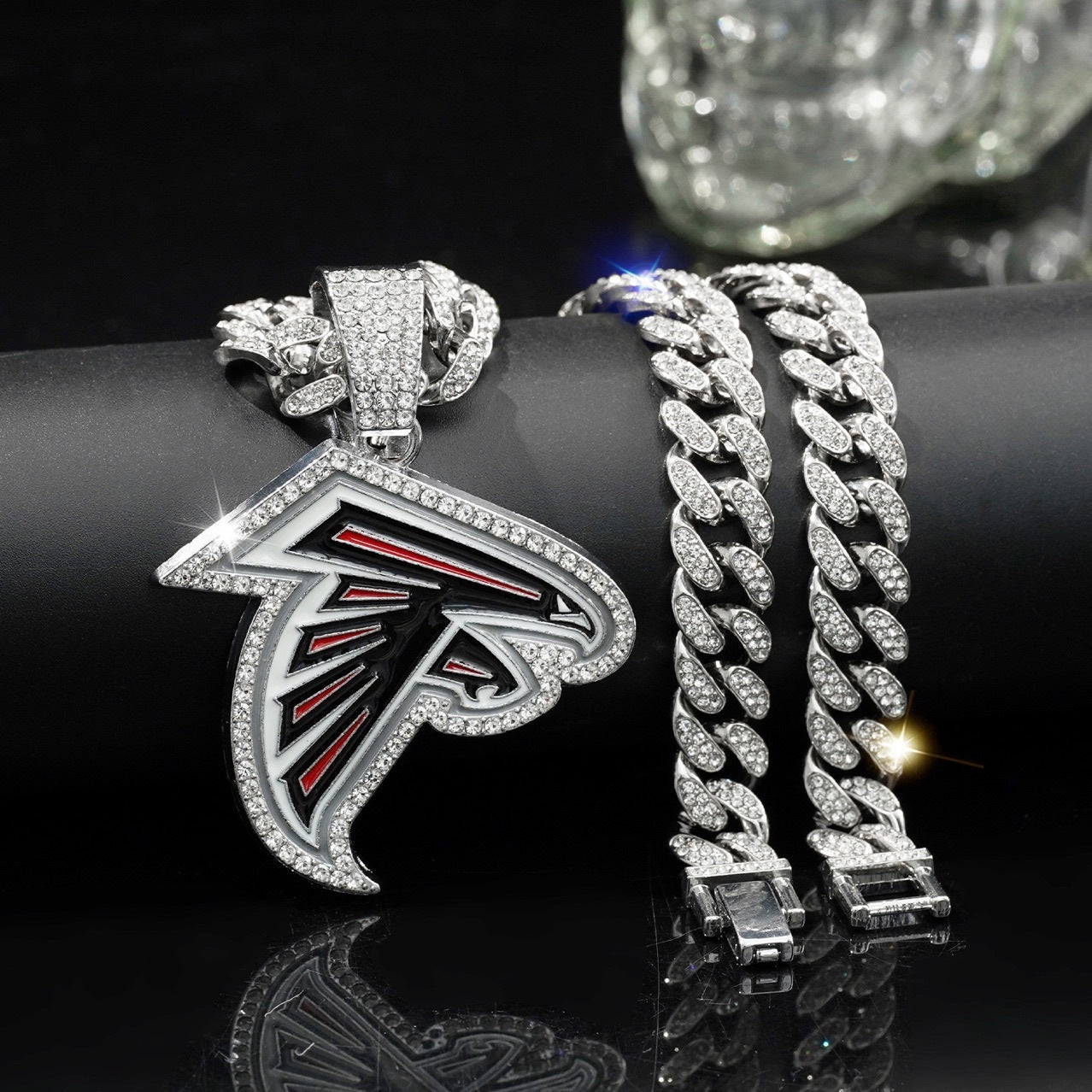NFL Team Pride Gem Chain Necklace