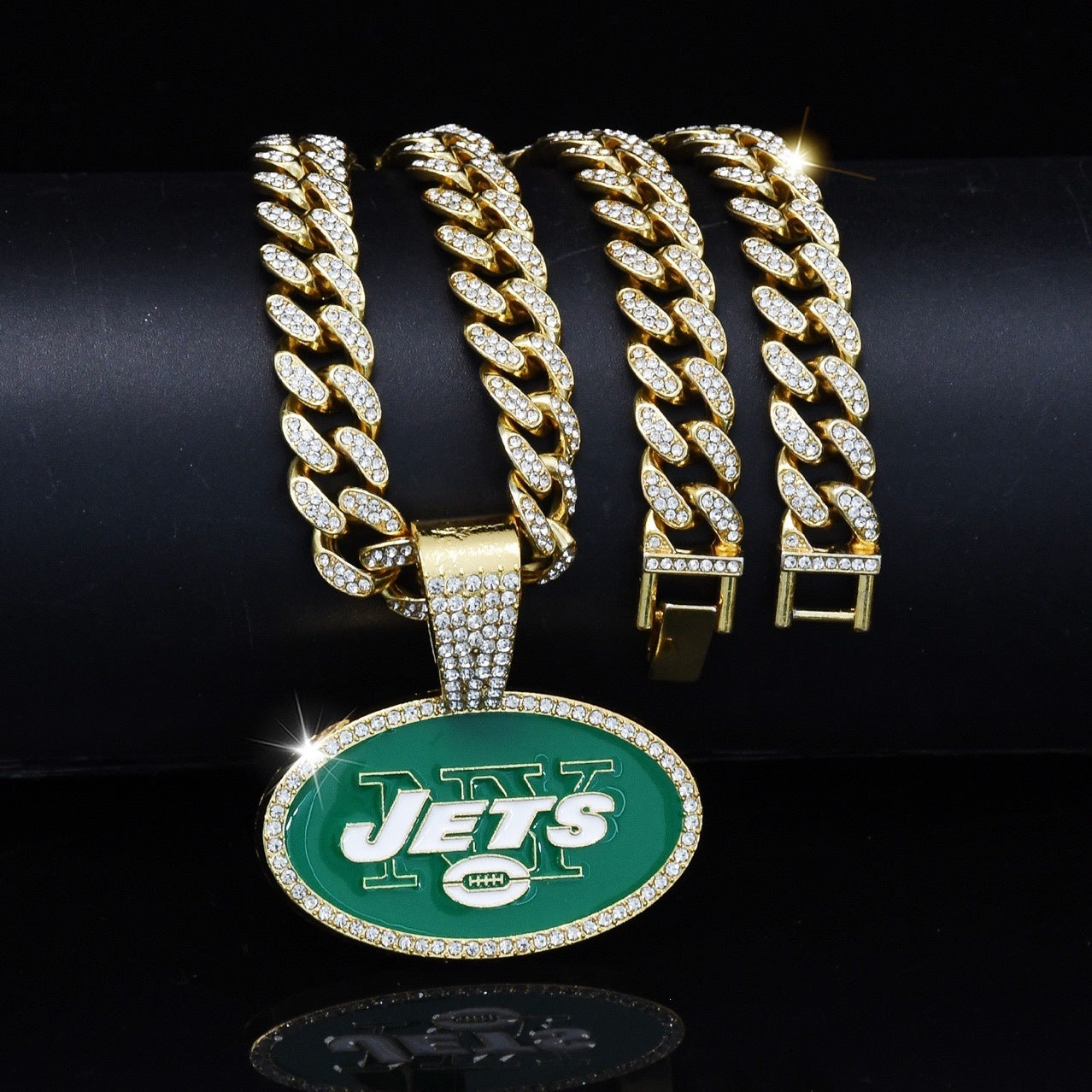NFL Team Pride Gem Chain Necklace