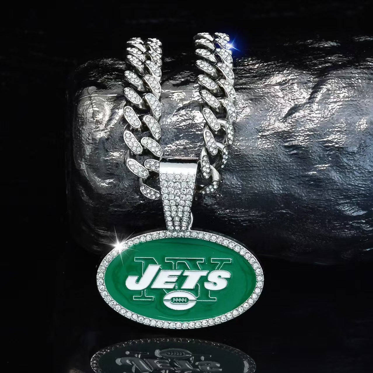 NFL Team Pride Gem Chain Necklace