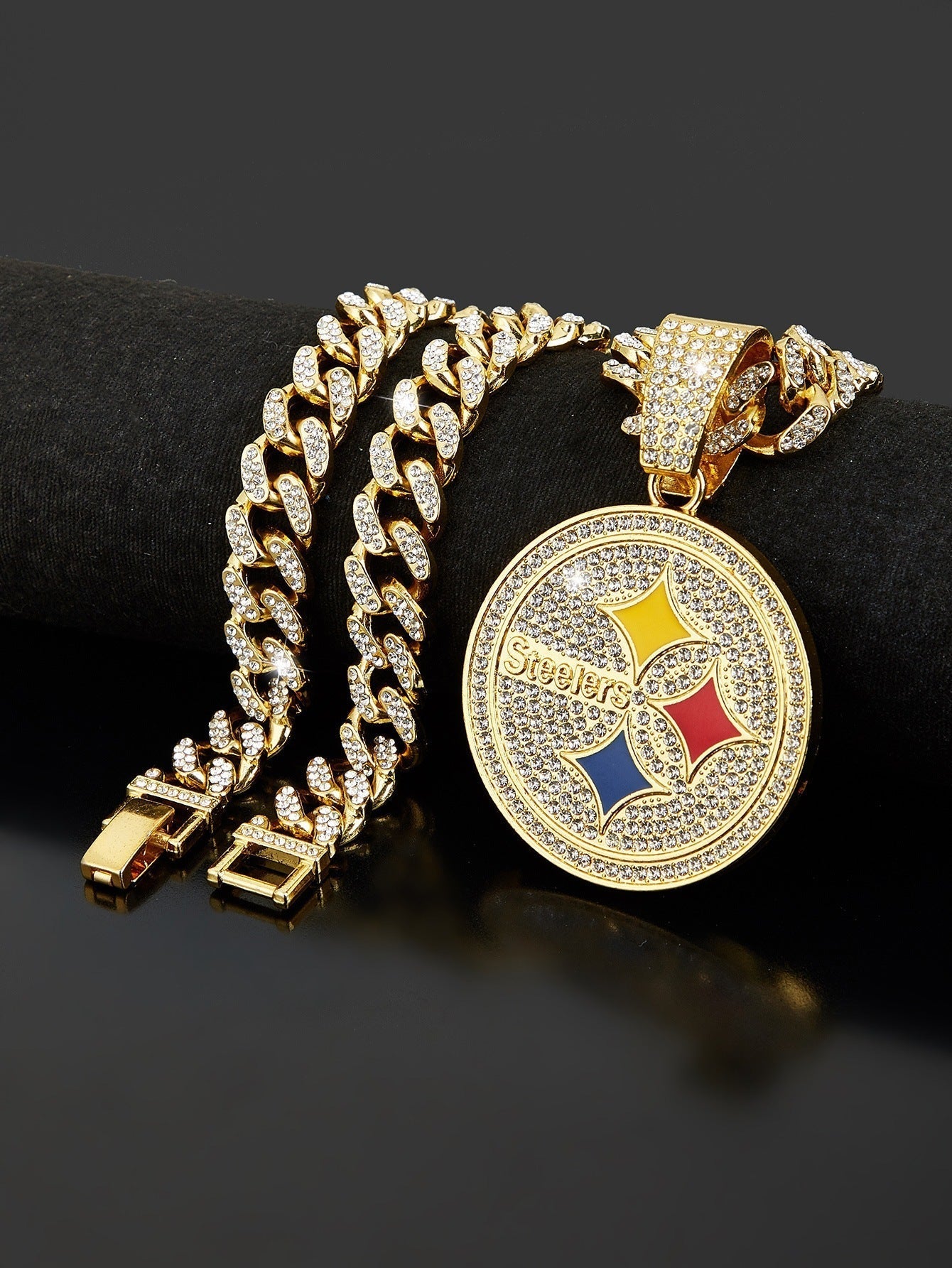 NFL Team Pride Gem Chain Necklace