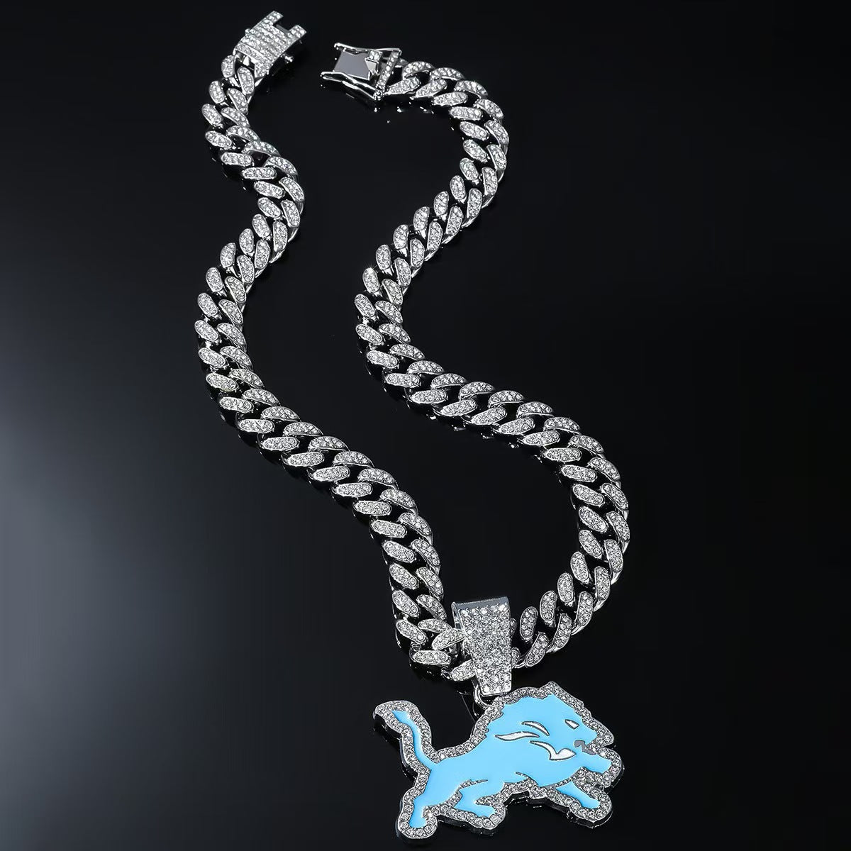 NFL Team Pride Gem Chain Necklace