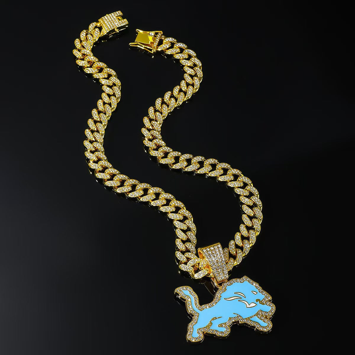 NFL Team Pride Gem Chain Necklace