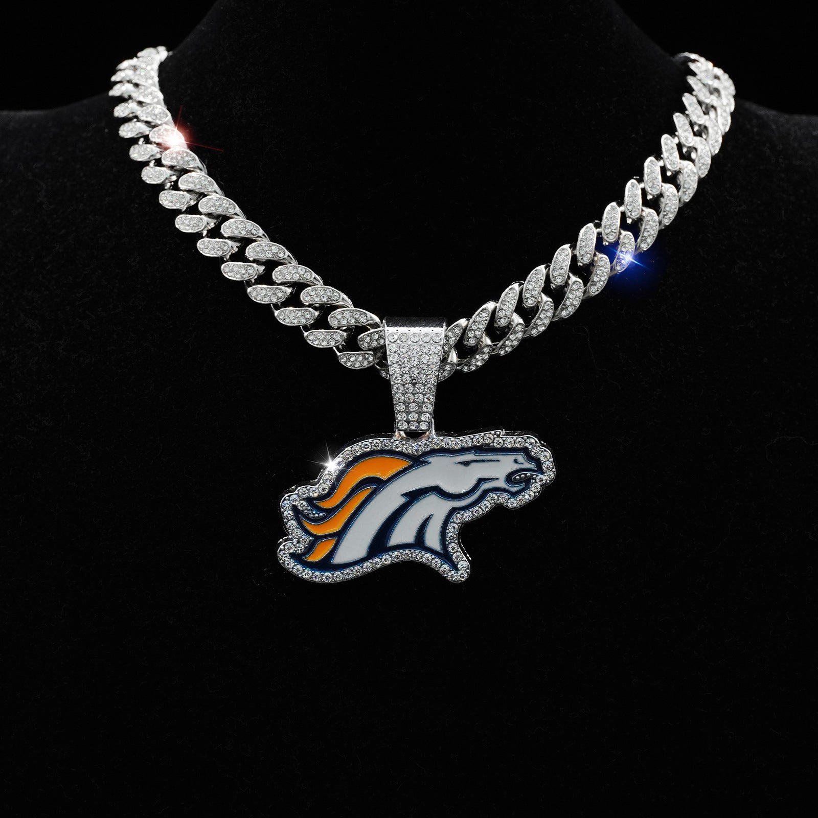 NFL Team Pride Gem Chain Necklace
