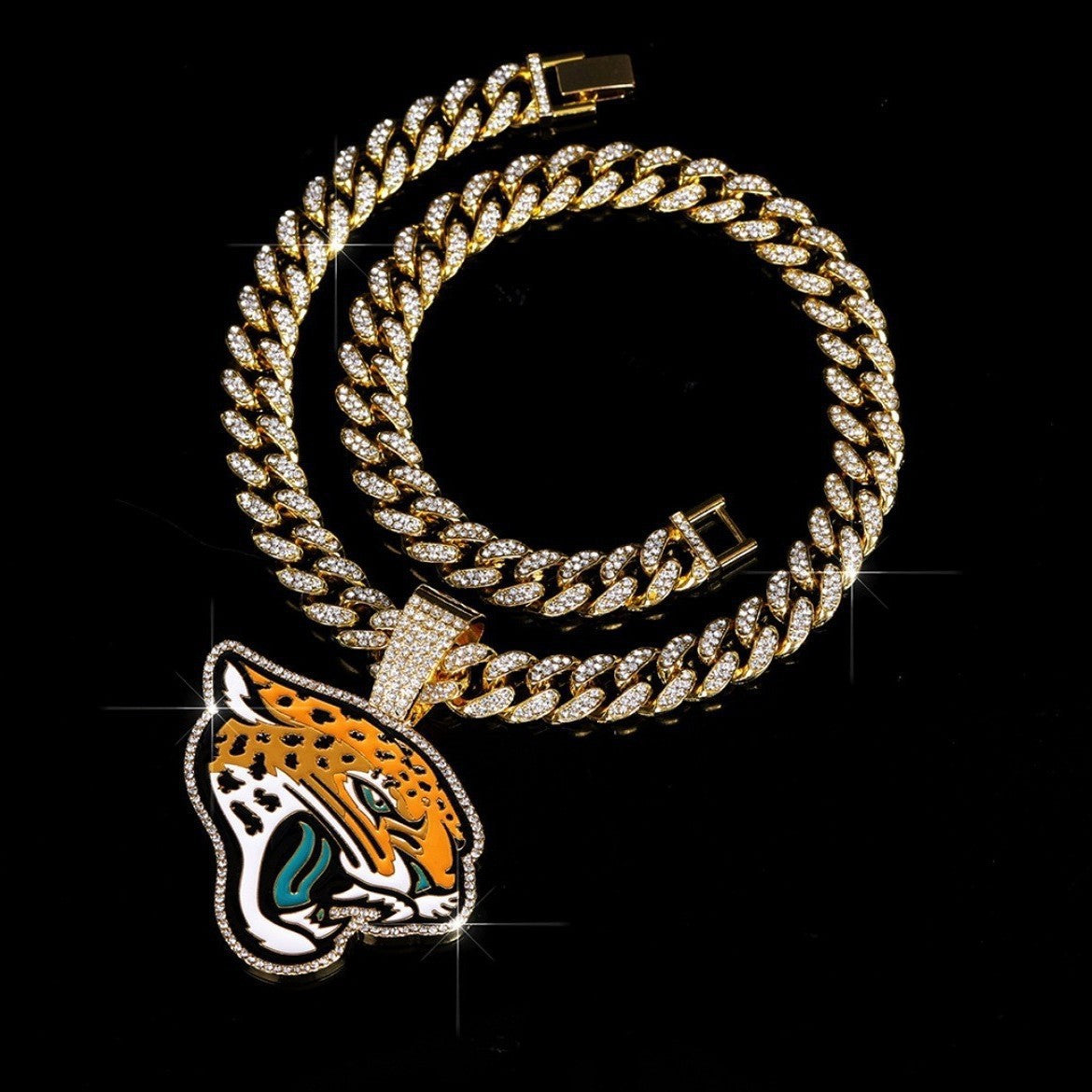 NFL Team Pride Gem Chain Necklace