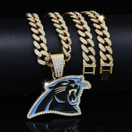 NFL Team Pride Gem Chain Necklace