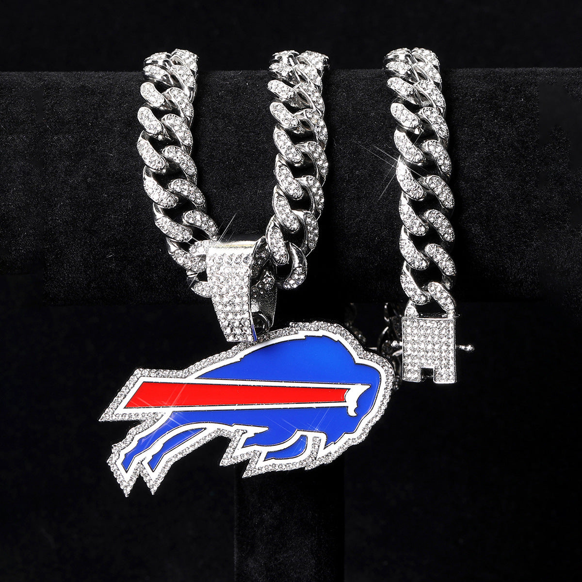 NFL Team Pride Gem Chain Necklace